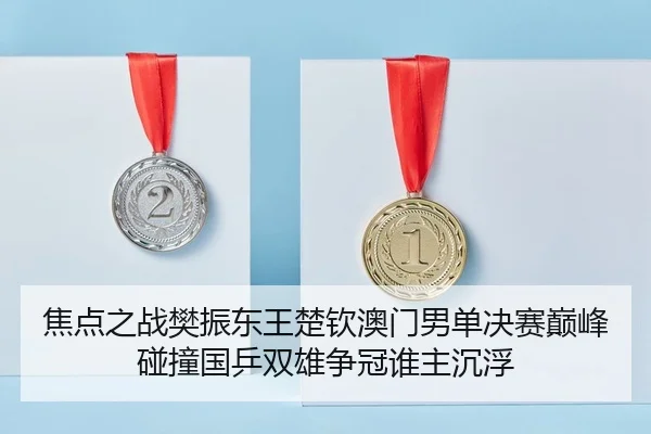 焦点之战樊振东王楚钦澳门男单决赛巅峰碰撞国乒双雄争冠谁主沉浮